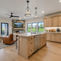 Luxury New Build w Ski Storage Fire Pit BBQ 1122 voss