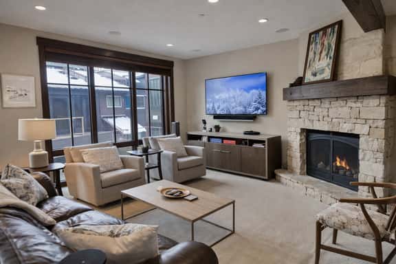 Silver Star Luxury Condo Ski in Ski out Hot Tub Gym - Image 1